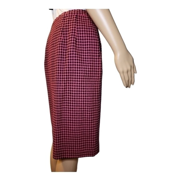 𝅺pendleton Wool Blend Pink Skirt with pockets. Size 10 - Picture 7 of 10